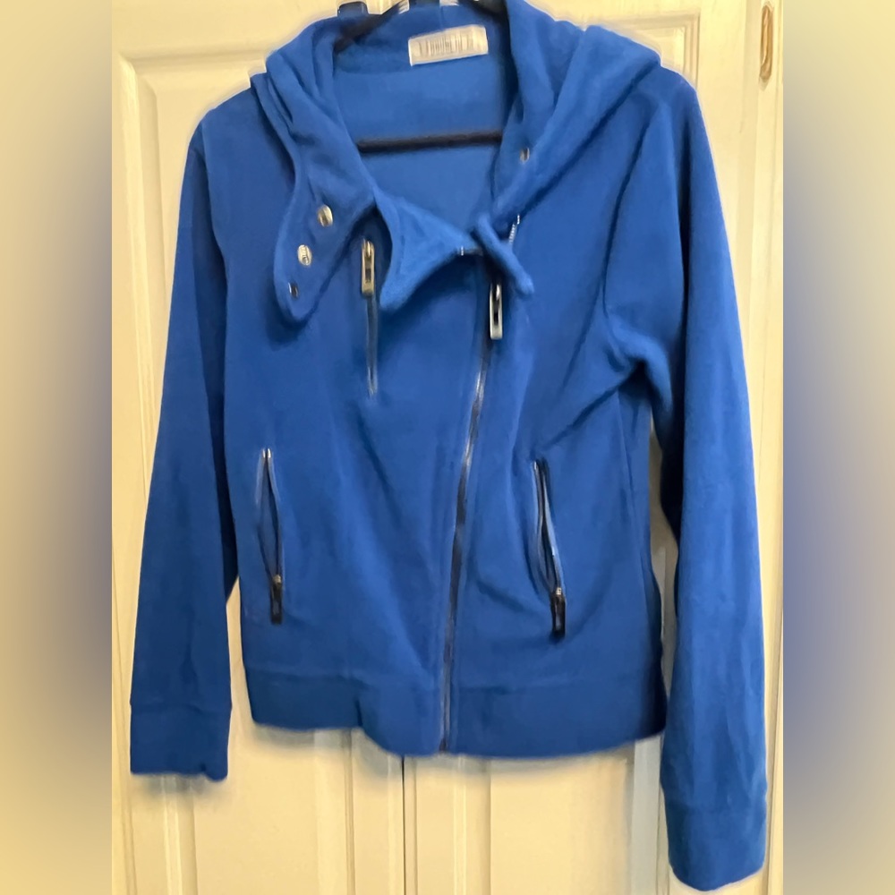 Royal blue jacket, women, size medium